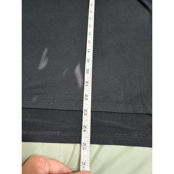 Bamboo you xl women's black tank top - Picture 6 of 6